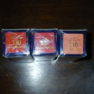 Este Lauder Sheer Matte Lipstick Trio